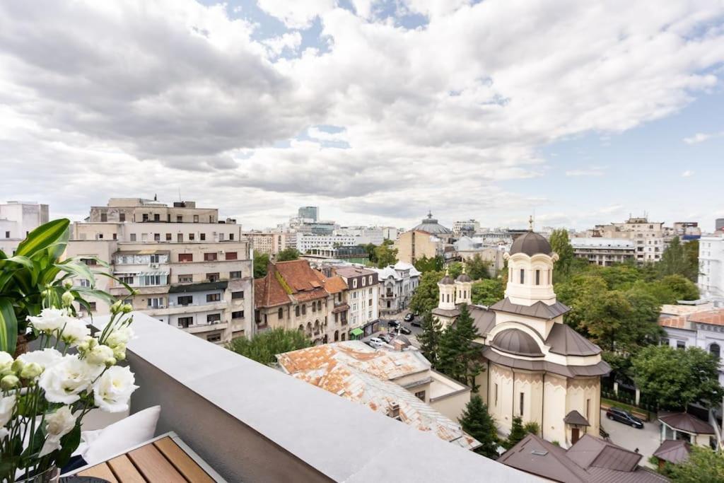 Stunning Views 2Br Midtown Flat - Charming Balcony Apartment Bucharest Exterior photo